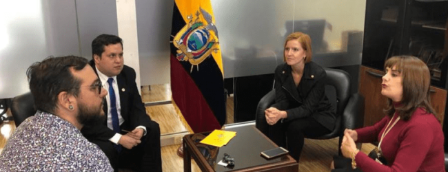 Avanzamos con acciones concretas: La Asamblea Nacional del Ecuador proporcionará interpretación en lengua de señas en sus sesiones