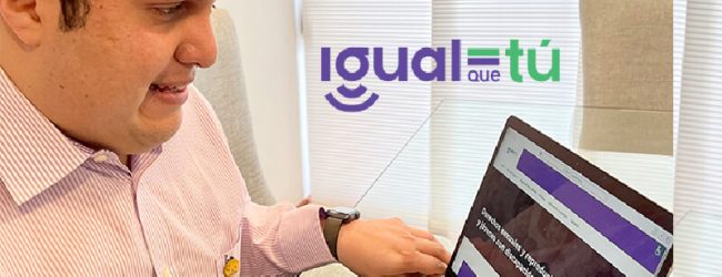 ¡Igual que Tú es la primera web accesible en Latinoamérica sobre los derechos sexuales y reproductivos de mujeres y jóvenes con discapacidad!