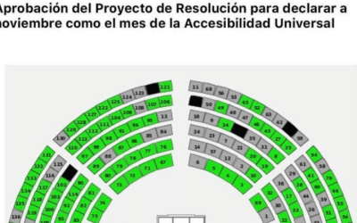 We did it! November is declared Universal Accessibility Month in Ecuador