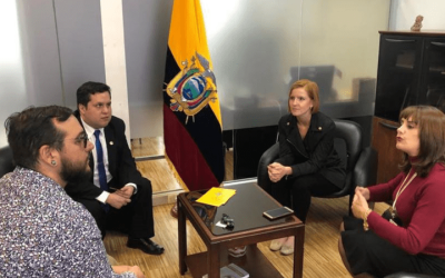 We move forward with concrete actions: The National Assembly of Ecuador will provide sign language interpretation in its sessions