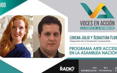 December 3rd at 8:00 am Quito / DC 10:00 am Bs As, listen to Lorena Julio and Sebastian Flores in an interview on The National Assembly Radio