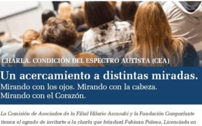 Comparlante coordinates talk about Autism Spectrum Disorder in Hilario Ascasubi