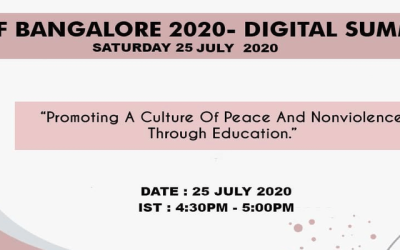 Announcing the participation of our Co – Founder & President Lorena Julio at WEF Bangalore – Digital 2020, India following-on her mission as a Jai Jagat 2020 marcher!