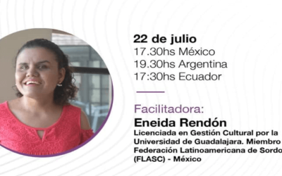 6th session of #StartupAbility: Tips to create accessible digital contents by Eneida Rendon (Mexico)