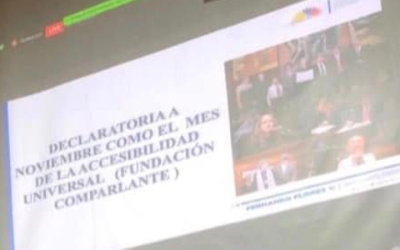 Cooperation and advocacy for a more accessible world from the hand of decision makers in Ecuador.