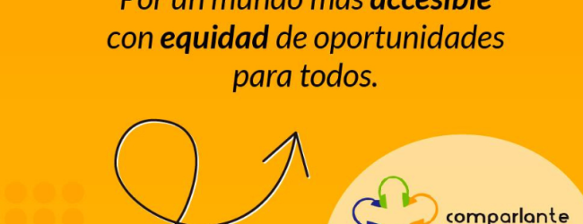 ¡La accesibilidad es un derecho. Y hacerla posible está en nuestras manos! Apoya hoy mismo el trabajo de Fundación Comparlante con tu donación.