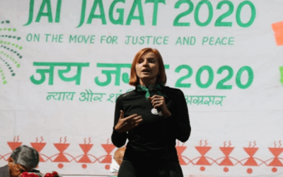 wips.digital closely follows the participation of our President Lorena Julio, spokesperson for Latin America, in the global march Jai Jagat 2020. Access to the interview and followed step by step her coverage of this journey for justice and peace.