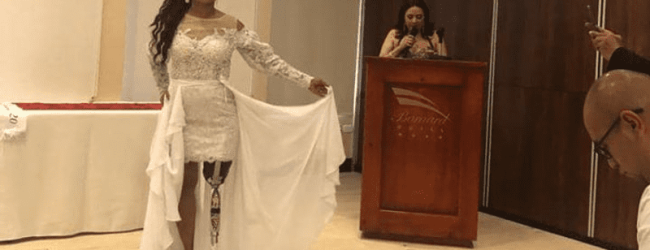 Sebastian Flores, Co-Founder of Fundación Comparlante, accompanied the organization Mrs Universal Ecuador