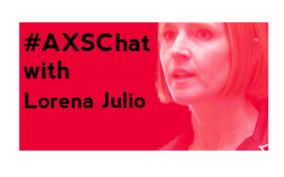 Interview on AXSChat with Lorena Julio, human rights advocate, and Co-Founder of Fundación Comparlante.