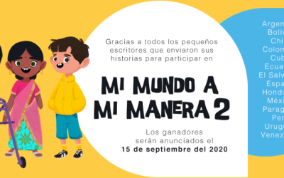 Great success of #MiMundoAMiManera 2! Girls and boys from 14 Latin American countries participated in the II Edition of the Fundación Comparlante international children’s literary contest.