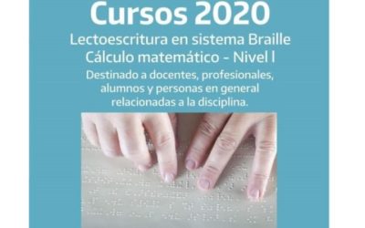 We are happy to share this opportunity provided by the Biblioteca Braille, Digital y Parlante de la Provincia de Buenos Aires.
