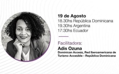 Do not miss this Speed Mentoring with Adis Ozuna from Dominican Access and the Red Iberoamericana de Turismo Accesible. # StartupAbility