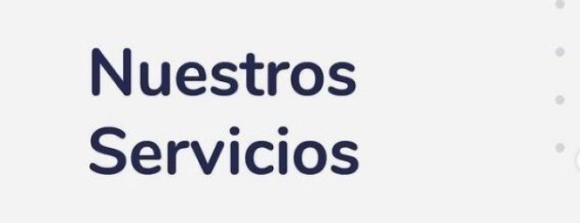 Nuestros servicios