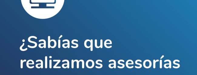 ¿Sabías que realizamos asesorías en accesibilidad?