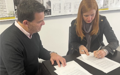 Signing of the Cooperation Agreement with the College of Architects in the Province of Buenos Aires