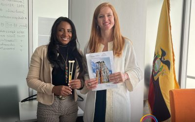 Signing an Agreement with the Ministry of Economic and Social Inclusion of Ecuador