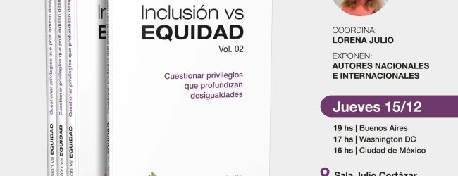 Lanzamiento del libro: Inclusión vs Equidad vol. 02 en la Biblioteca Nacional