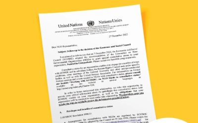 Fundación Comparlante obtained the special consultative status to the UN!