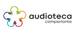 Logo de Audiotecqa Comparlante.